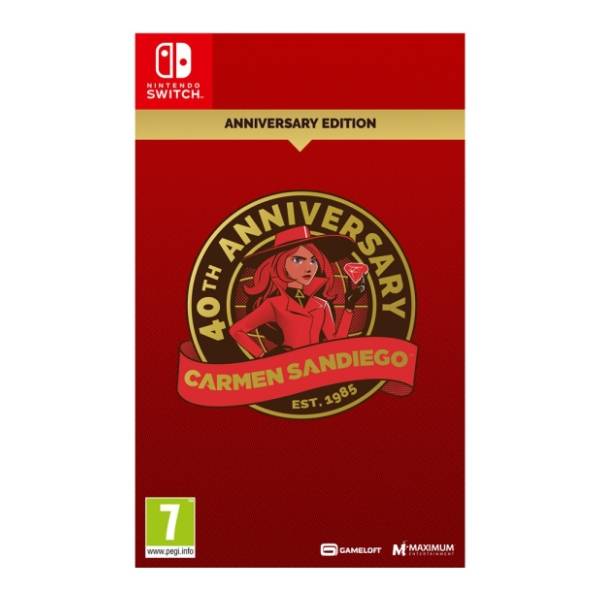 SWITCH Carmen Sandiego 40th Anniversary Edition