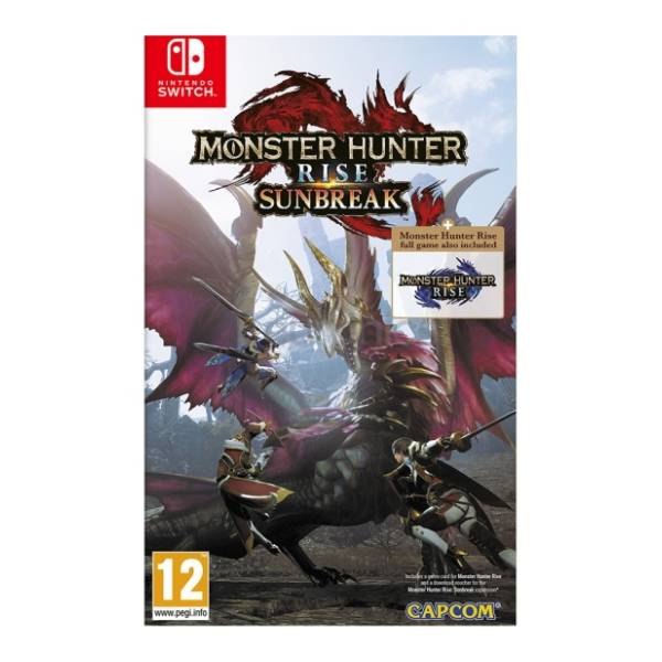 SWITCH Monster Hunter Rise + Sunbreak Expansion