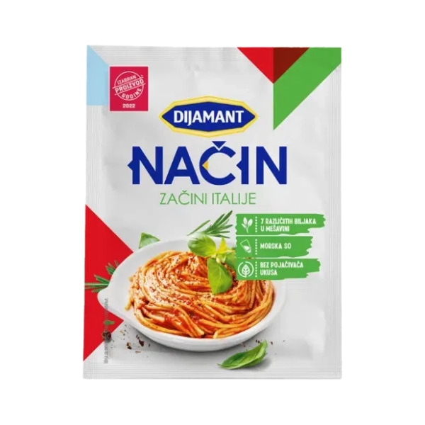 Začini DIJAMANT Način Italije 25g