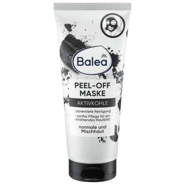 BALEA Peel off maska za lice sa aktivnim ugljem 100ml