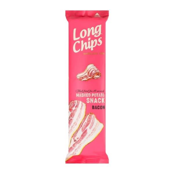 Čips LONG CHIPS slanina 75g