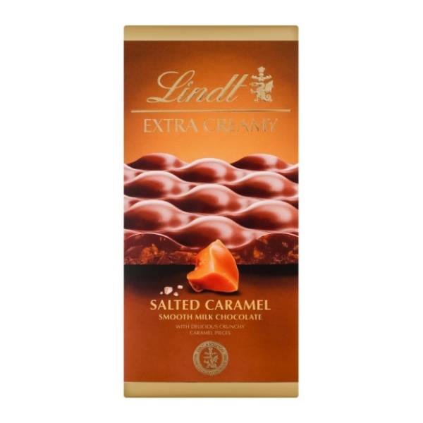 Čokolada LINDT Extra creamy karamel 80g