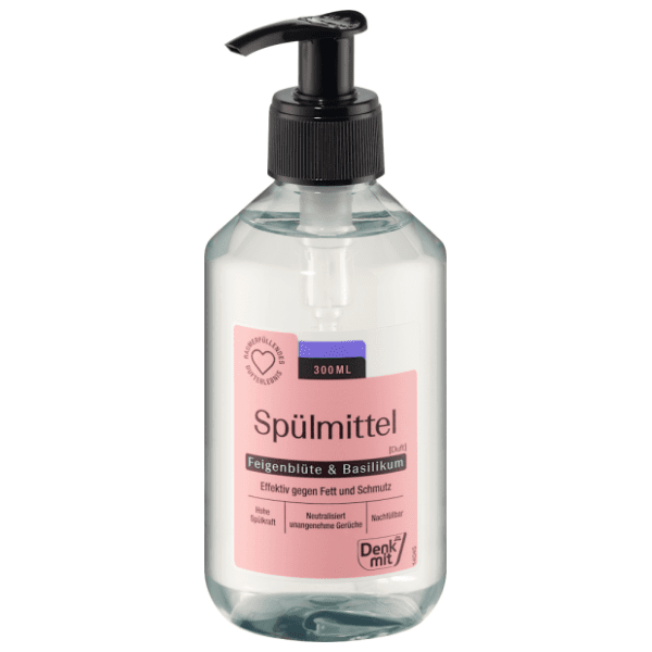 Deterdžent za posuđe DENKMIT smokva i bosiljak 300ml