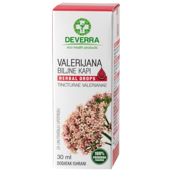 DEVERRA biljne kapi valerijana 30ml