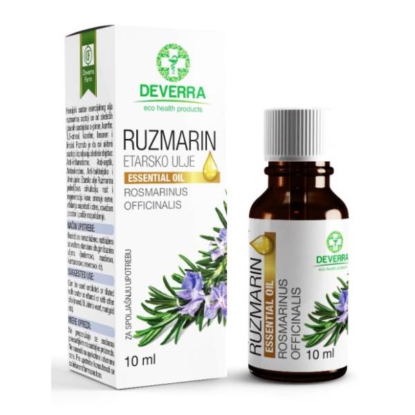 DEVERRA etarsko ulje ruzmarin 10ml