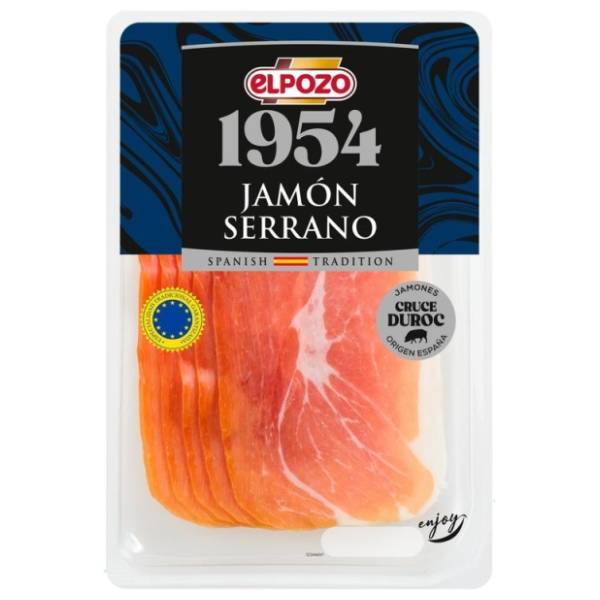 ELPOZO Serrano pršut slajs 80g