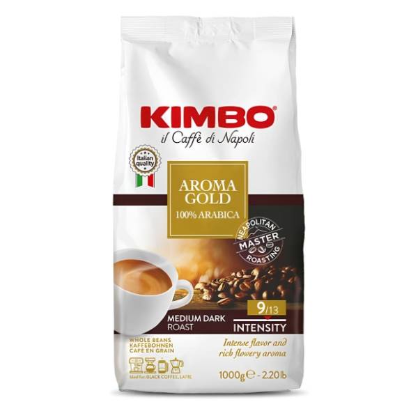 Espresso kafa KIMBO Aroma gold u zrnu 1kg