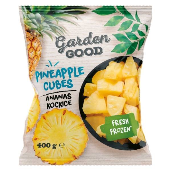 GARDEN GOOD ananas kockice 400g