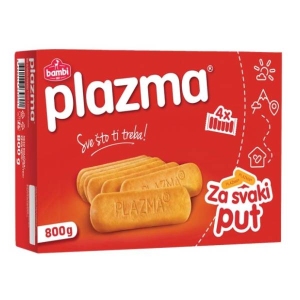 Keks Bambi PLAZMA 800g