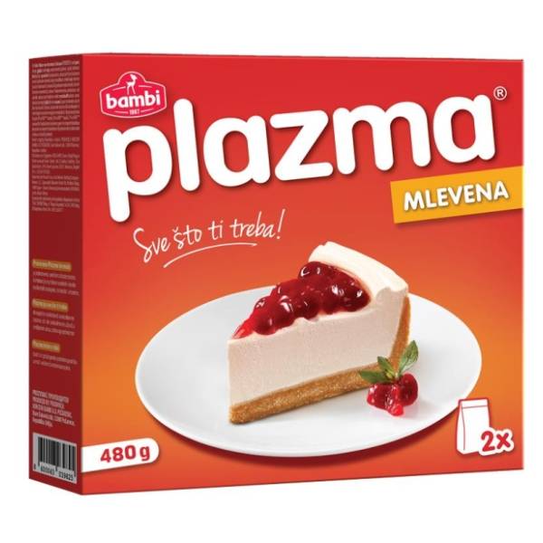 Keks Bambi PLAZMA Mlevena 480g