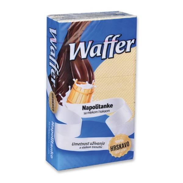 Napolitanke WAFFER mleko i kakao 400g