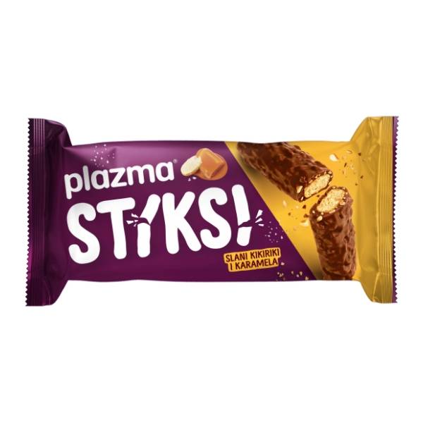 PLAZMA stiksi kikiriki karamela 30g
