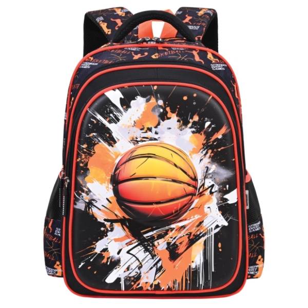 Ranac za školu ojačana leđa S-COOL 3D Eva basketball