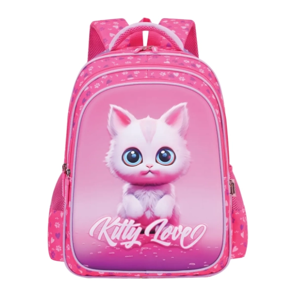 Ranac za školu S-COOL 3D Eva kitty love
