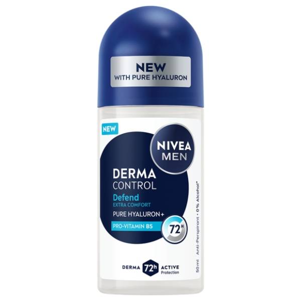 Roll-on NIVEA Men derma control defend 50ml