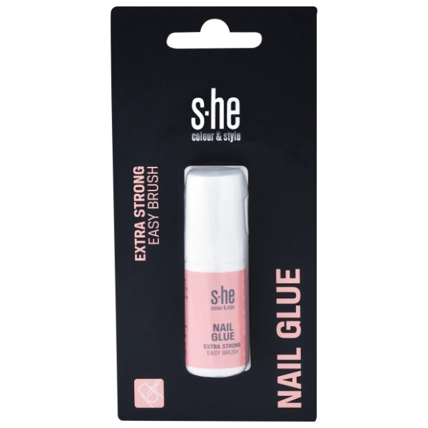 S-HE COLOUR&STYLE Extra strong easy brush lepak za nokte