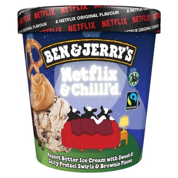 Sladoled BEN&JERRY'S Netflix & chilld 465ml
