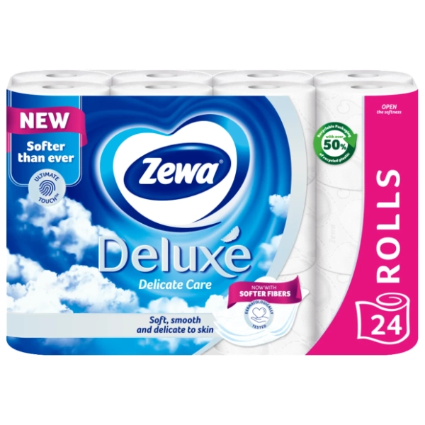Toalet papir ZEWA deluxe delicate care 3sloja 24kom
