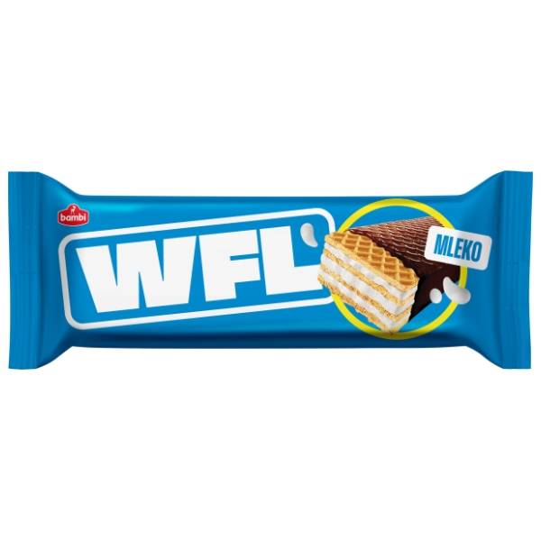 Vafl WFL mlečni krem kakao preliv 35g