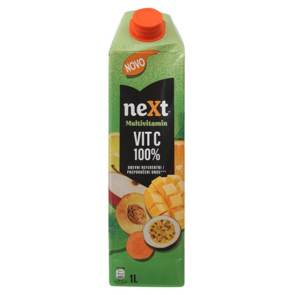 Voćni sok NEXT Premium vitamin C 100% 1l