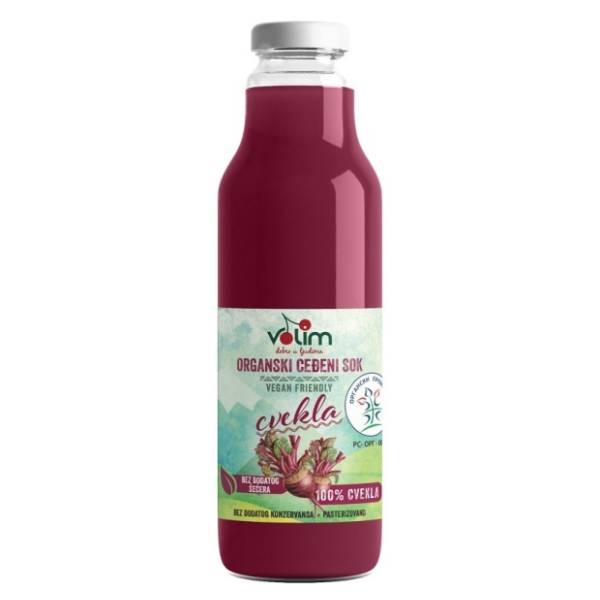 Voćni sok VOLIM cvekla organski 750ml