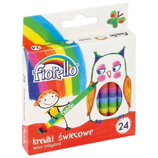 Voštane boje FIORELLO 24kom