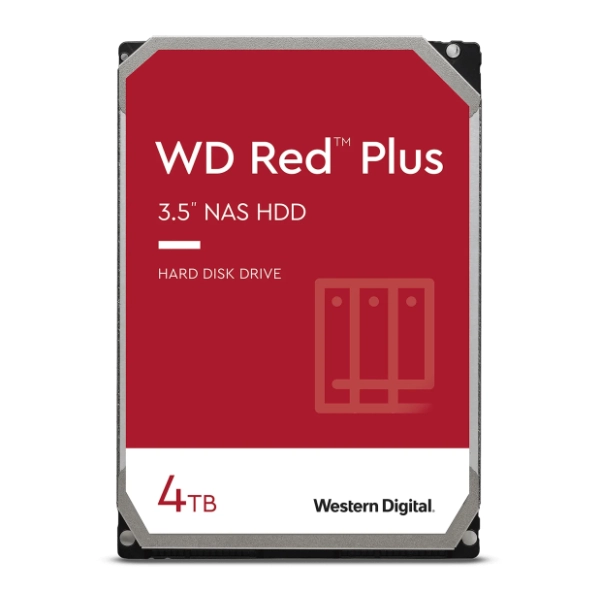 WESTERN DIGITAL hard disk 4TB WD40EFPX Red Plus