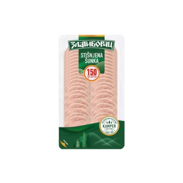 ZLATIBORAC Kamper stišnjena šunka slajs 150g