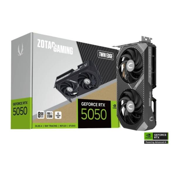 ZOTAC nVidia GeForce RTX 5050 Twin Edge 8GB GDDR6 128-bit grafička kartica