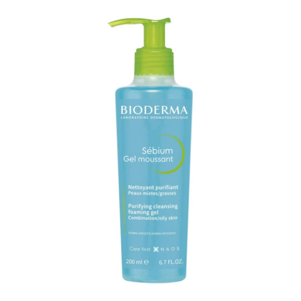 BIODERMA Sebium gel moussant za čišćenje lica 200ml