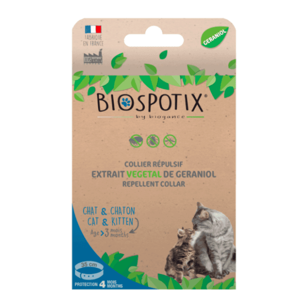 BIOGANCE Biospotix antiparazitska ogrlica za mačke 35cm