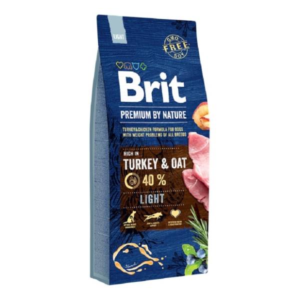 BRIT Premium by nature light all breeds hrana za pse 15kg