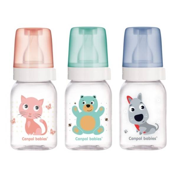 CANPOL BABIES Cheerful Animals flašica 120ml