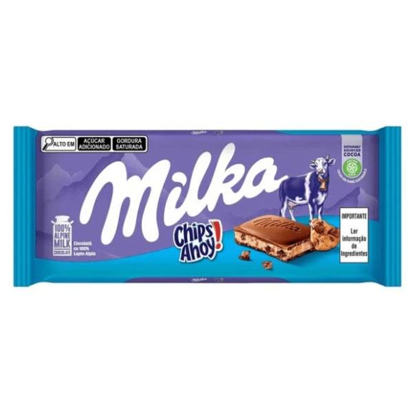 Čokolada MILKA chips ahoy 100g