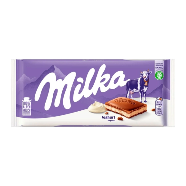 Čokolada MILKA jogurt 100g