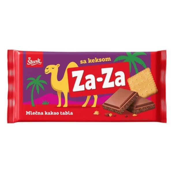 Čokolada ZA-ZA keks 85g