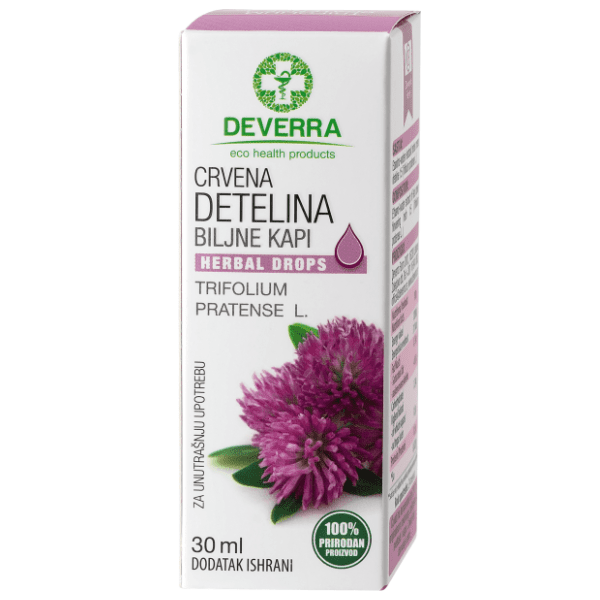 DEVERRA biljne kapi crvena detelina 30ml