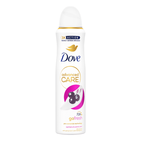 Dezodorans DOVE Acai berry & waterlily scent 150ml