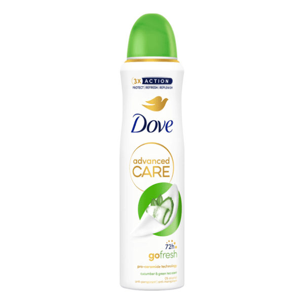 Dezodorans DOVE Fresh cucumber & green tea 150ml