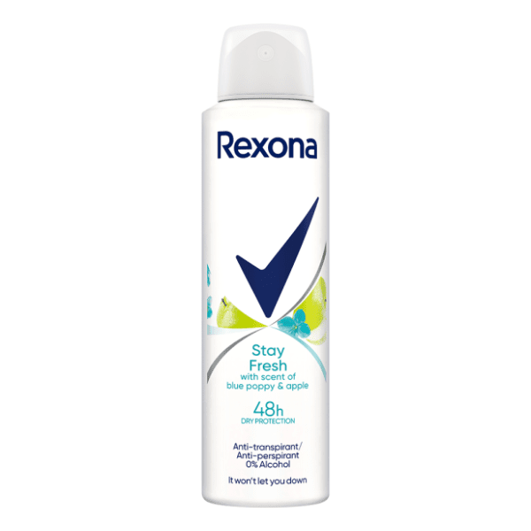 Dezodorans REXONA blue poppy & apple 150ml