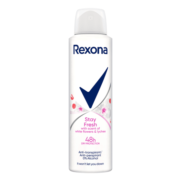 Dezodorans REXONA White flowers & lycee 150ml