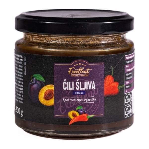 Džem EXCELLENT čili šljiva 200g