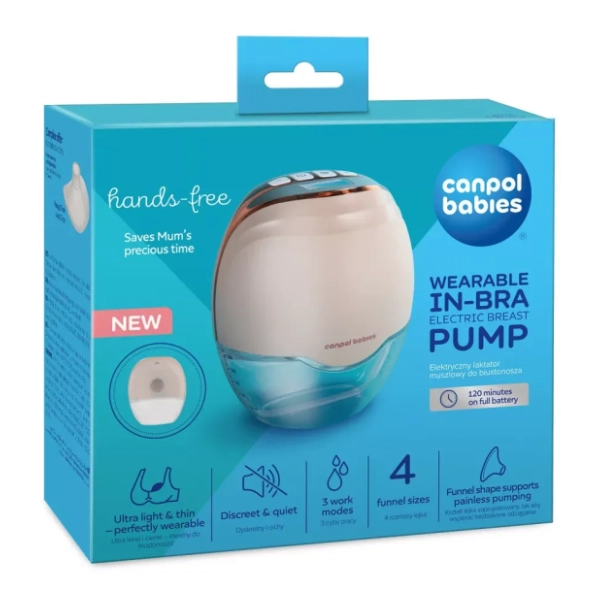 Električna pumpica za izmlazanje CANPOL BABIES Hands free
