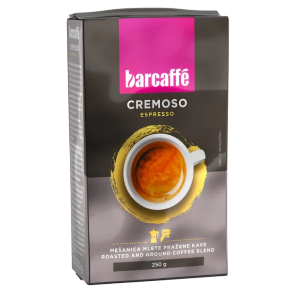 Espresso kafa BARCAFFE cremoso 250g