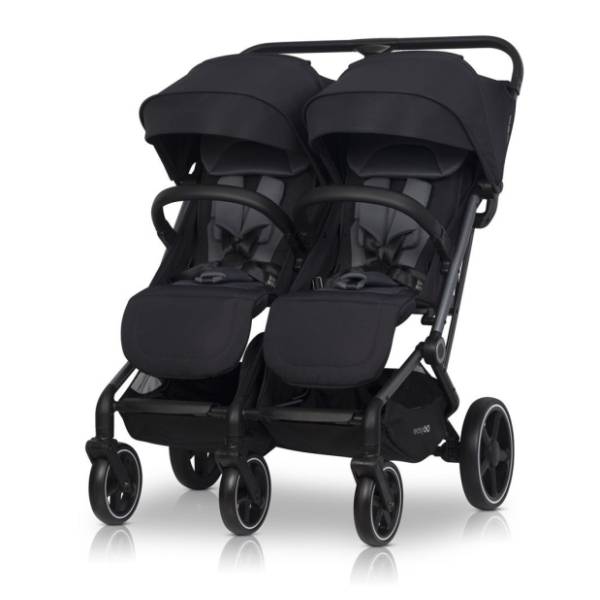 EUROCART kolica za blizance Easy go echo ebony