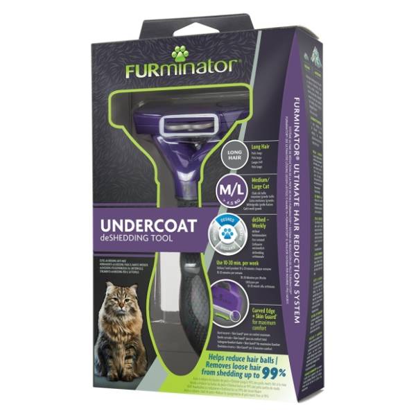 FURMINATOR četka za dugodlake mačke M/L