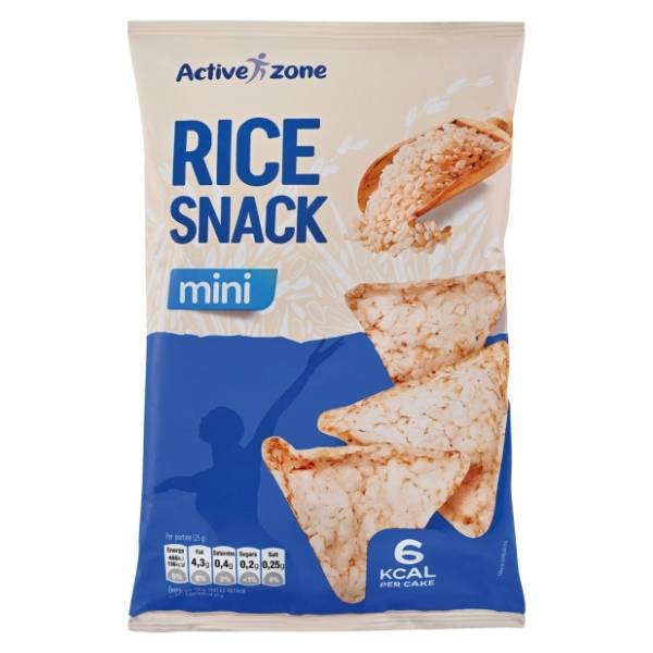 Galete ACTIVE ZONE Rice snack mini 50g