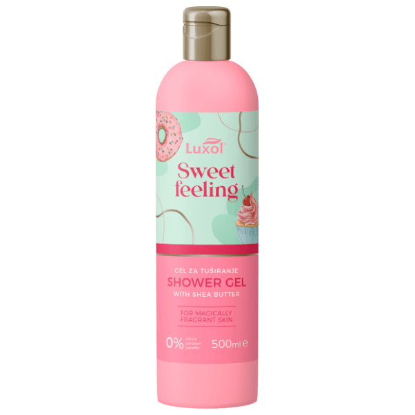 Gel za tuširanje LUXOL Sweet feeling 500ml