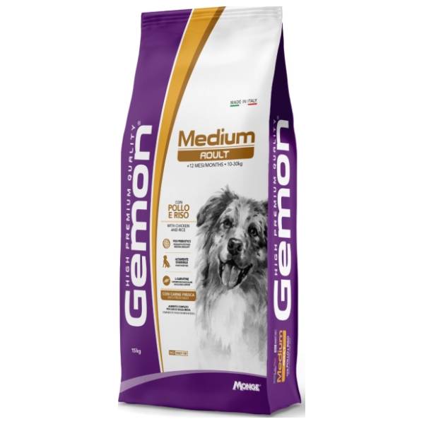 GEMON Medium adult hrana za pse piletina 15kg