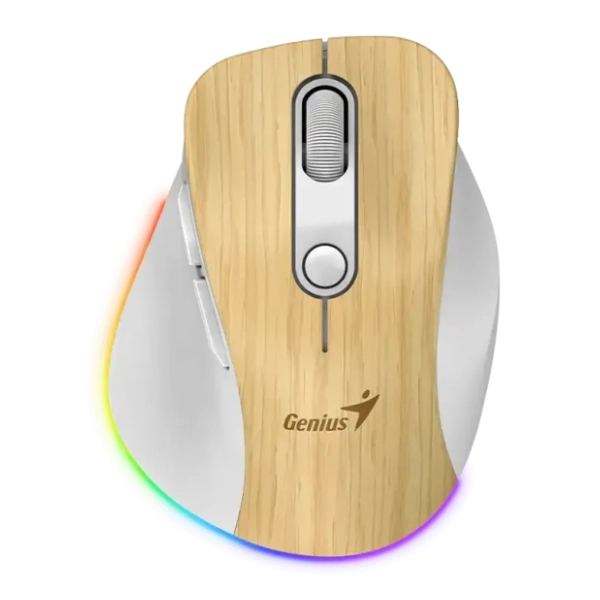 GENIUS bežični miš Ergo Pearl 9000S Wood Pro